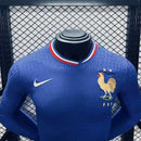 Camisa Manga Longa Seleção França I 2024/25 - Nike - Azul