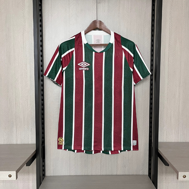 Camisa Fluminense I 24/25 - Umbro - Vermelha e Verde