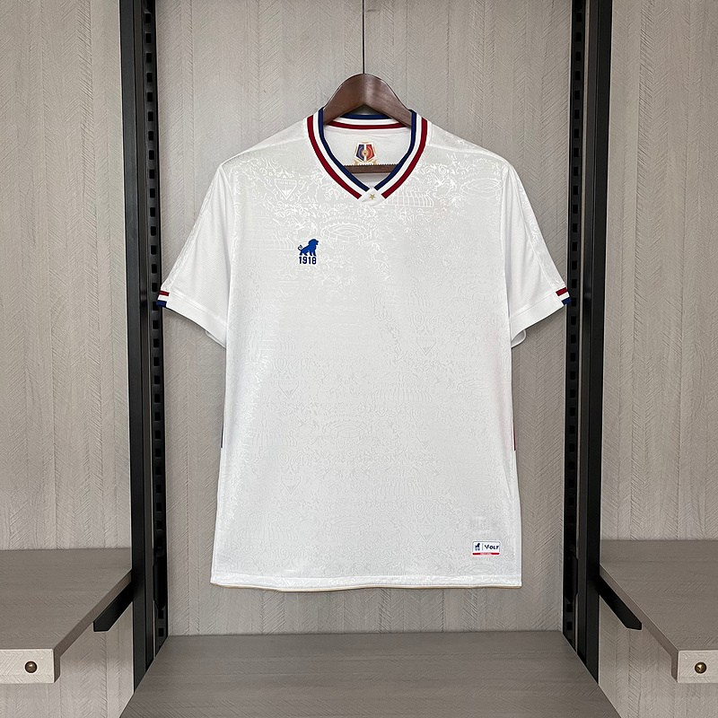 Camisa Fortaleza II 24/25 1918 Leão - Glória Branco